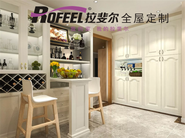 拉斐爾全屋定制|這樣的酒柜配名酒，完美！你入手了嗎？