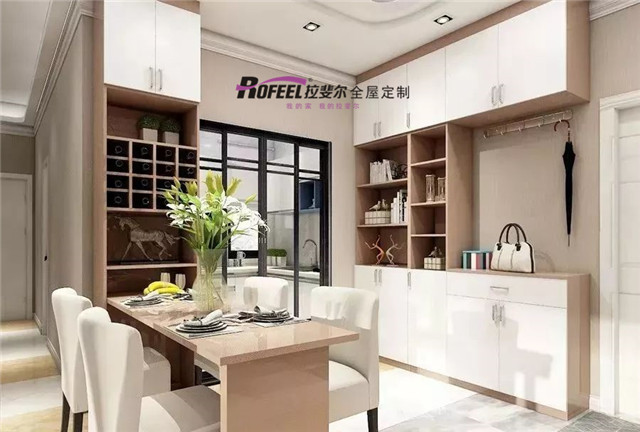 拉斐爾全屋定制|定制餐邊柜，記得帶抽屜！