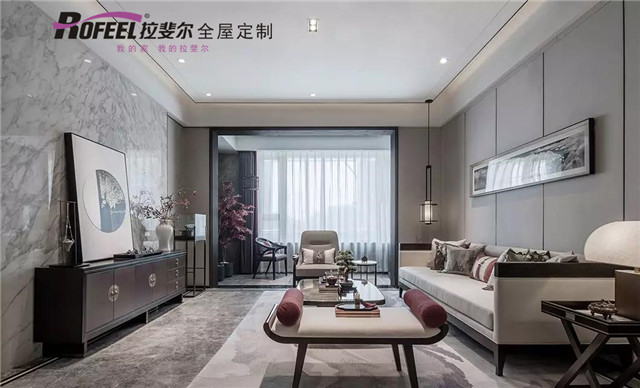 拉斐爾全屋定制|250㎡新中式雅居，看完超羨慕！